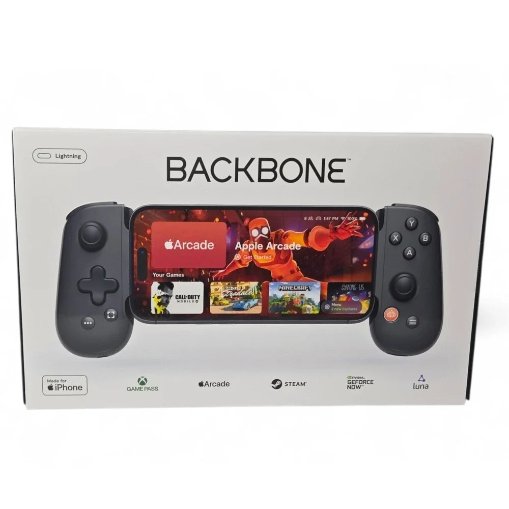 Backbone One‎ Mobile Gaming Controller iPhone Lightning Black BB02BR SEALED NEW